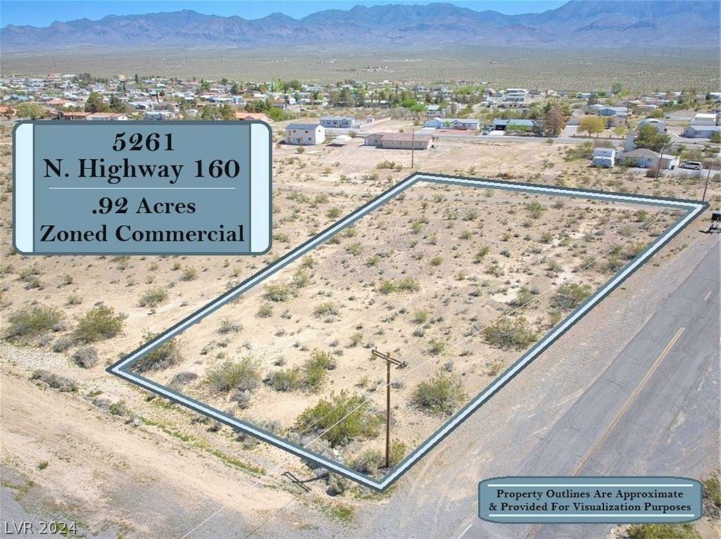 0.92 Acres of Land for Sale in Pahrump, Nevada