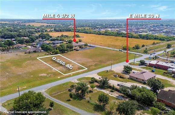 0.57 Acres of Residential Land for Sale in Weslaco, Texas