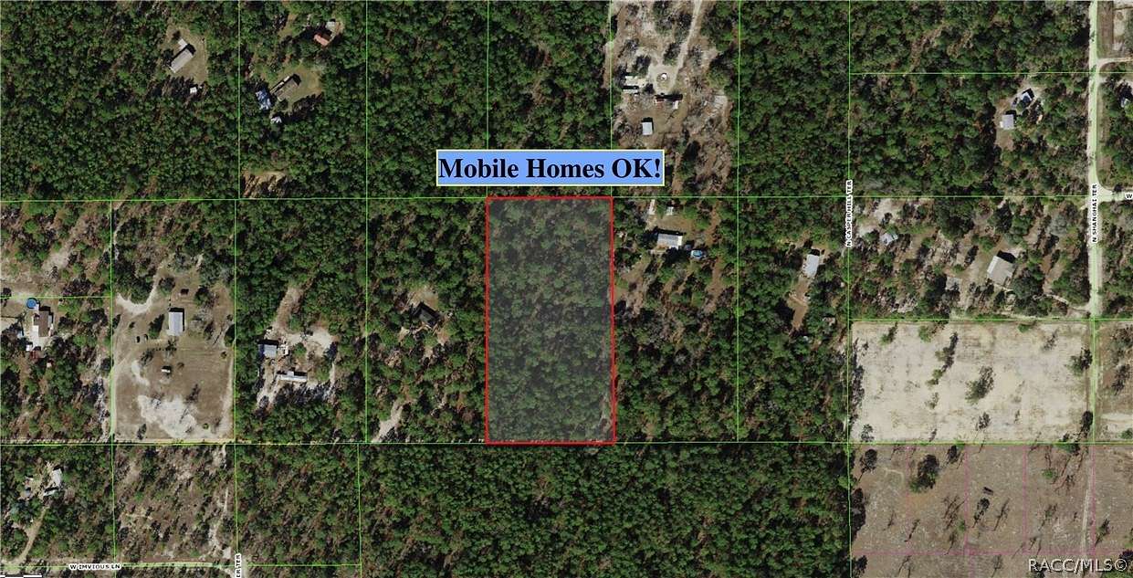 5.21 Acres of Land for Sale in Dunnellon, Florida