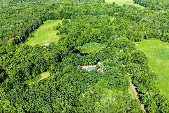 20 Acres of Agricultural Land with Home for Sale in North Branch Township, Minnesota