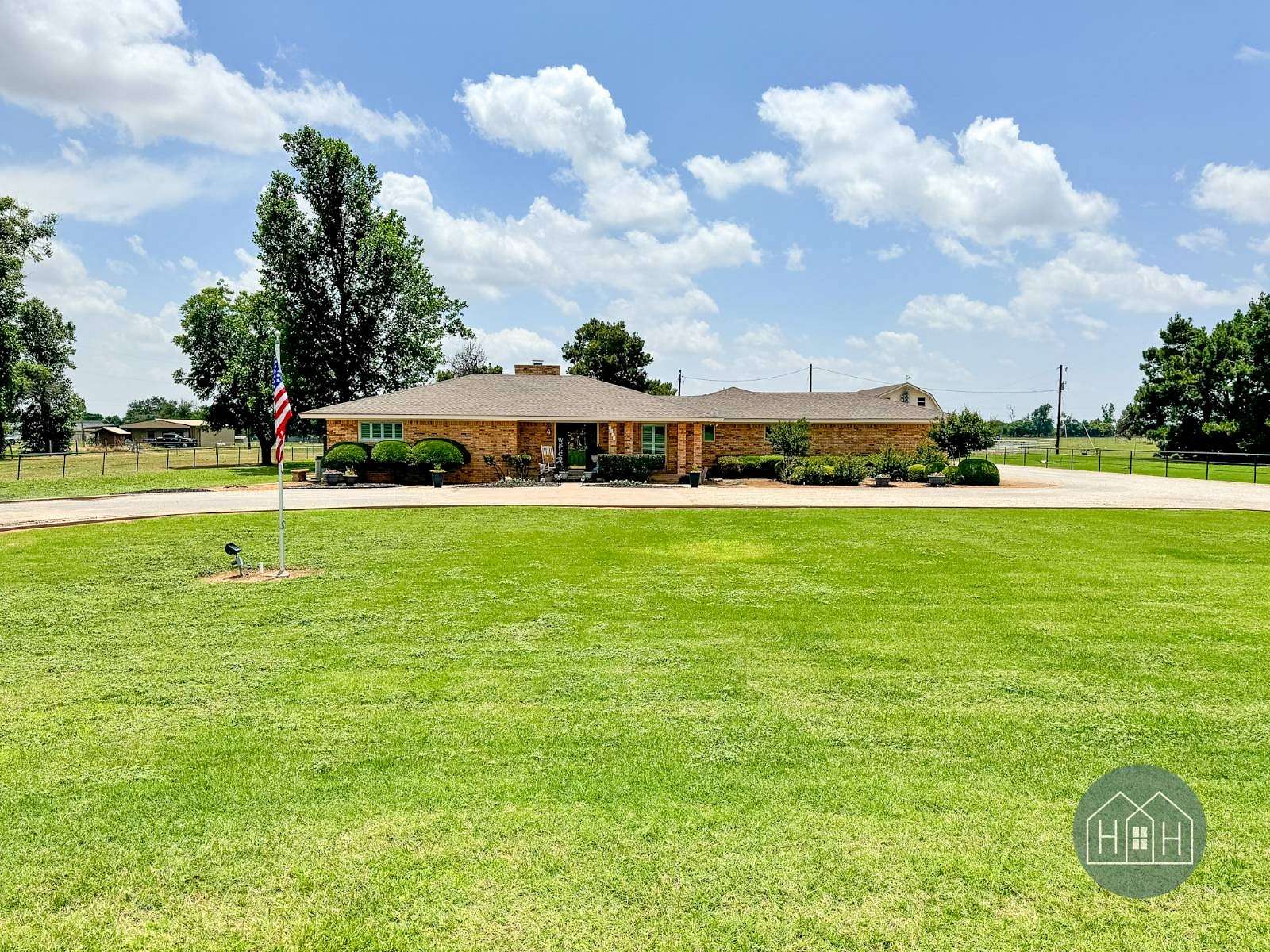7.2 Acres of Land with Home for Sale in Vernon, Texas
