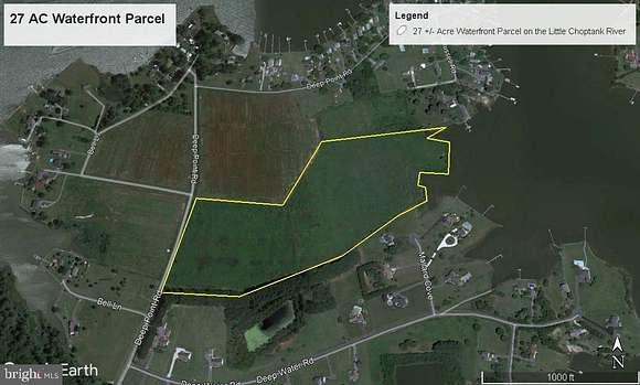 27 Acres of Land for Sale in Woolford, Maryland