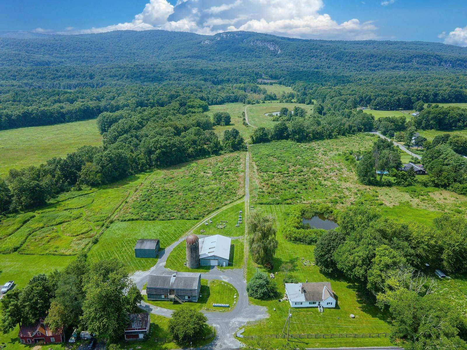 71.8 Acres of Agricultural Land with Home for Sale in New Paltz, New York