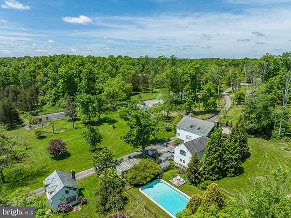 16.5 Acres of Land with Home for Sale in Flemington, New Jersey