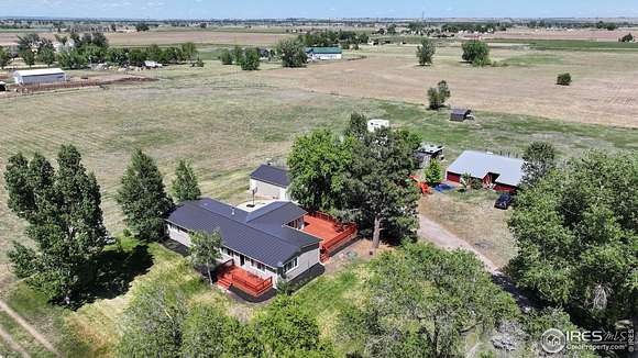 17.36 Acres of Land with Home for Sale in Fort Lupton, Colorado