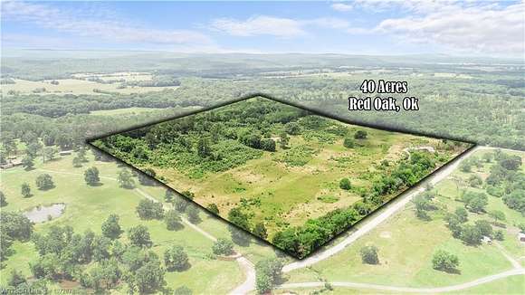 40 Acres of Land for Sale in Red Oak, Oklahoma