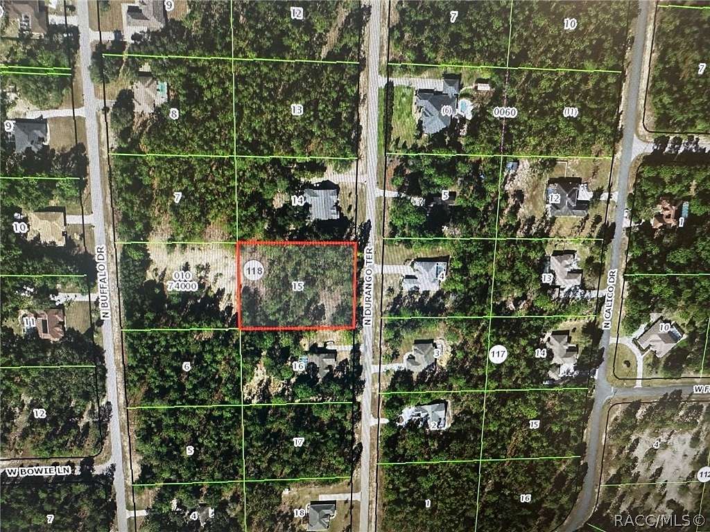 1.06 Acres of Land for Sale in Beverly Hills, Florida