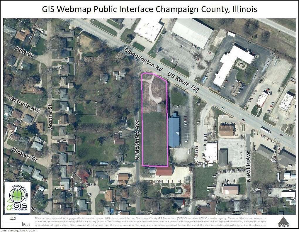1.8 Acres of Land for Sale in Champaign, Illinois