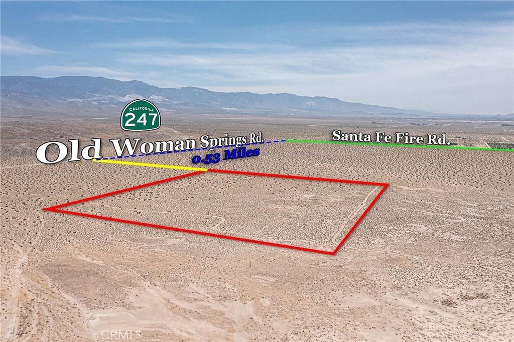 40 Acres of Land for Sale in Lucerne Valley, California