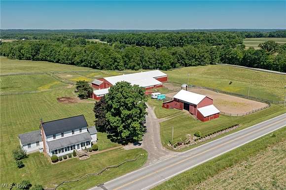 20.94 Acres of Agricultural Land with Home for Sale in Burton, Ohio