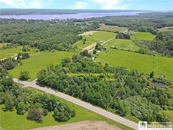 5 Acres of Residential Land with Home for Sale in Chautauqua, New York