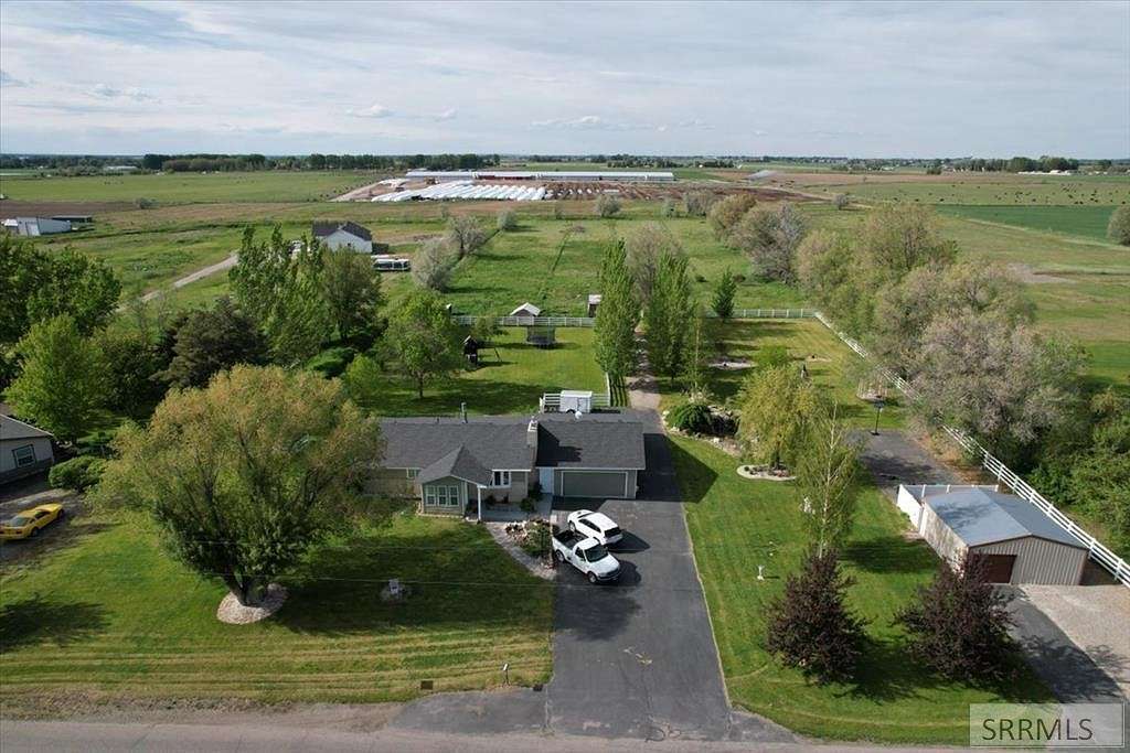 5.38 Acres of Residential Land with Home for Sale in Firth, Idaho