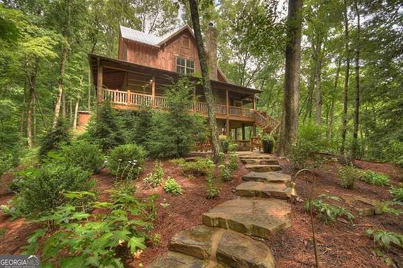 2.61 Acres of Residential Land with Home for Sale in Ellijay, Georgia