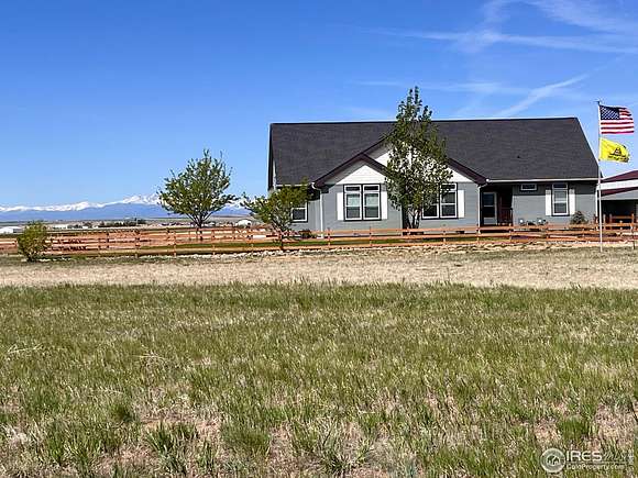 45.4 Acres of Land with Home for Sale in Nunn, Colorado