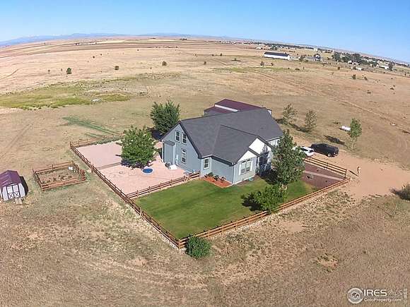 45.41 Acres of Land with Home for Sale in Nunn, Colorado