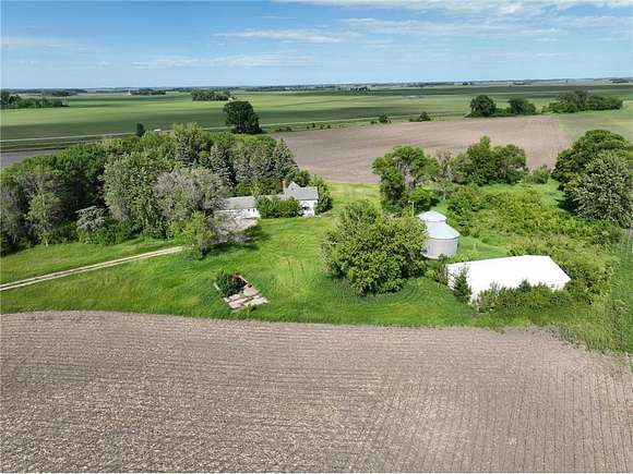 88.5 Acres of Agricultural Land with Home for Sale in Benson, Minnesota
