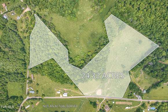 24.3 Acres of Agricultural Land for Sale in Mountain City, Tennessee