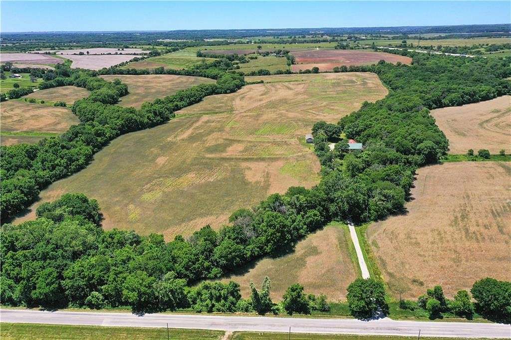 59.89 Acres of Land with Home for Sale in Linwood, Kansas