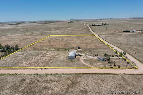 20 Acres of Agricultural Land with Home for Sale in Burns, Wyoming