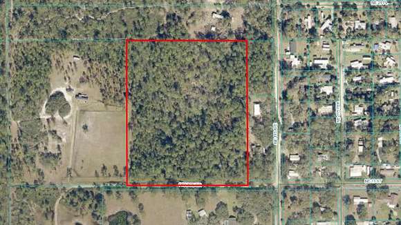 9.35 Acres of Residential Land for Sale in Silver Springs, Florida