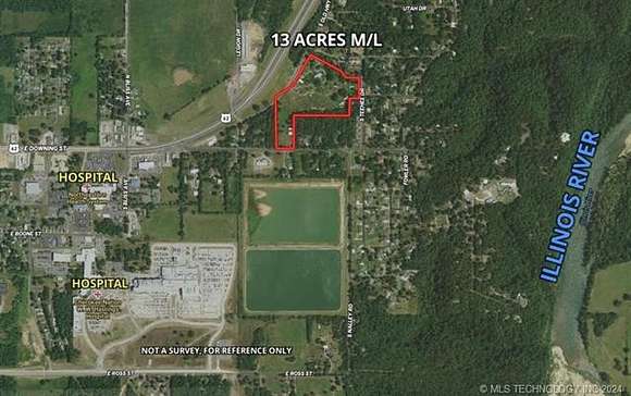 15.296 Acres of Commercial Land for Sale in Tahlequah, Oklahoma