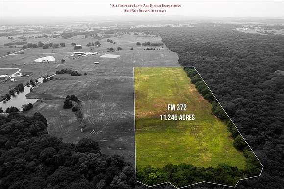 11.3 Acres of Land for Sale in Valley View, Texas