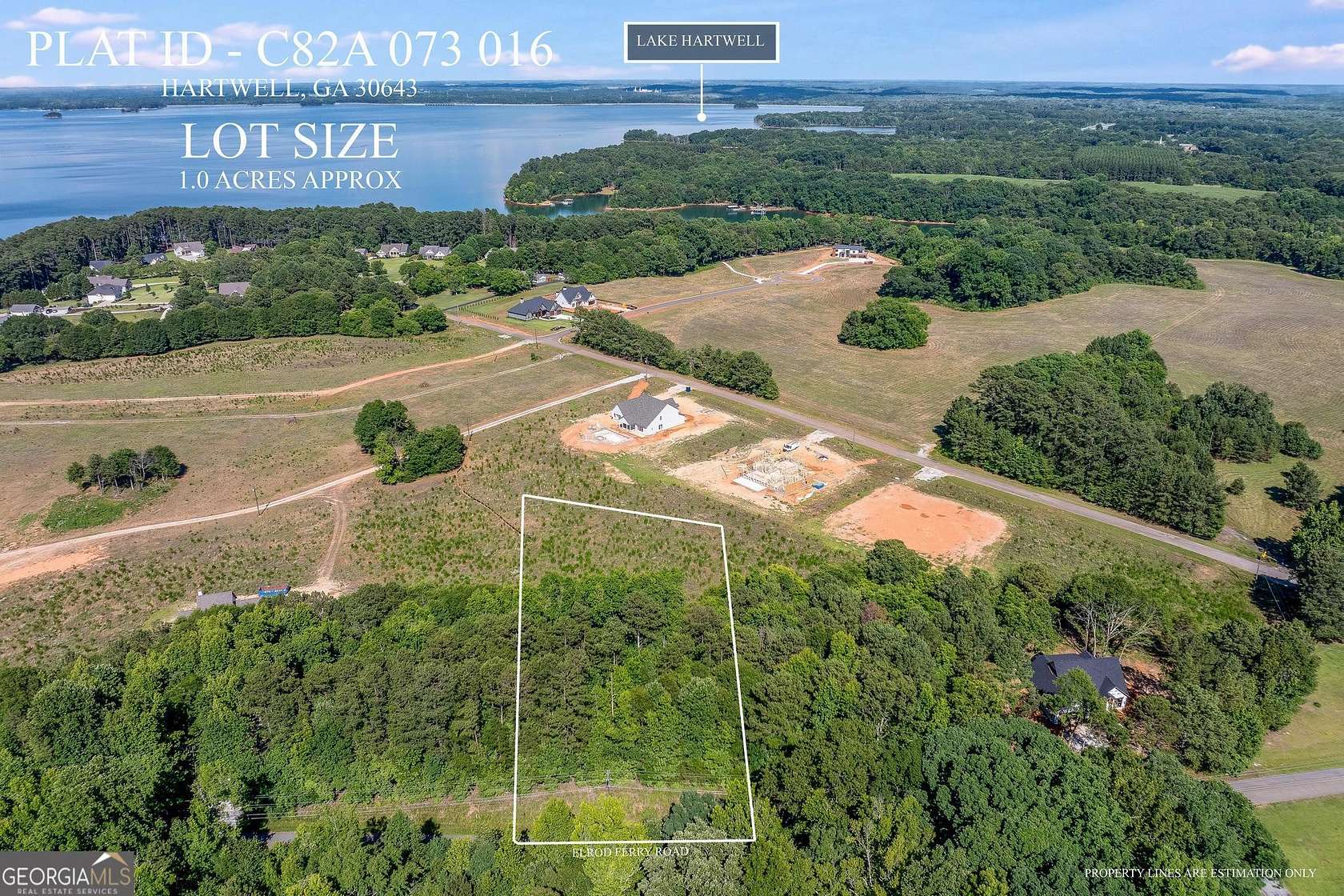 1 Acre of Residential Land for Sale in Hartwell, Georgia