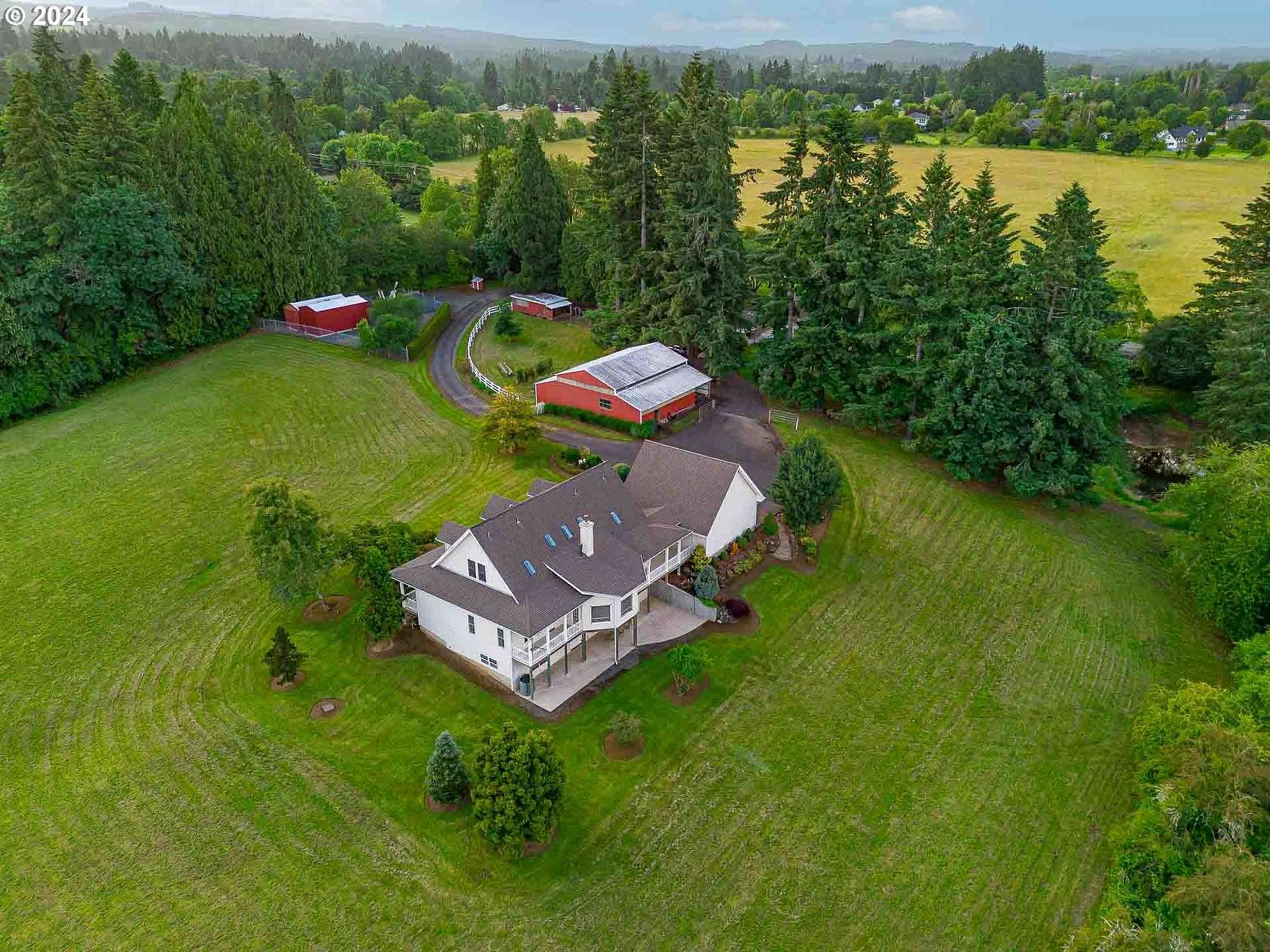 6.2 Acres of Land with Home for Sale in Warren, Oregon