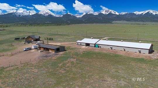 85.6 Acres of Agricultural Land with Home for Sale in Westcliffe, Colorado