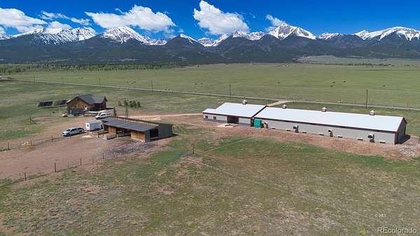85.6 Acres of Land with Home for Sale in Westcliffe, Colorado