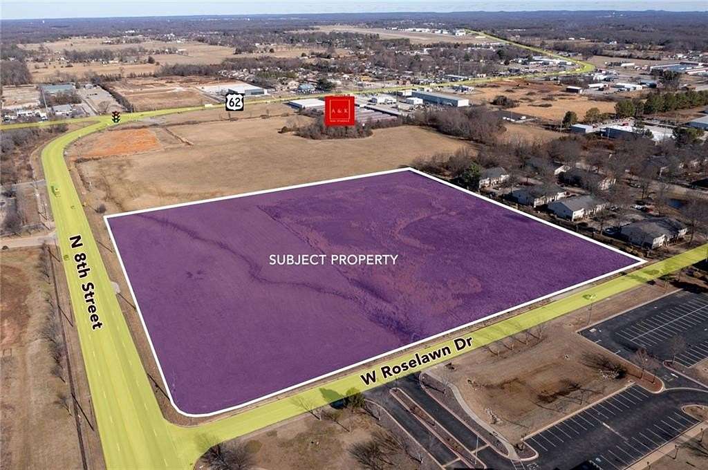 8.59 Acres of Land for Sale in Rogers, Arkansas