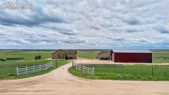 40 Acres of Agricultural Land with Home for Sale in Yoder, Colorado