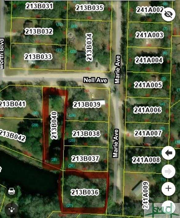 0.33 Acres of Residential Land for Sale in Midway, Georgia