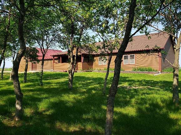 2.18 Acres of Residential Land with Home for Sale in Des Lacs, North Dakota