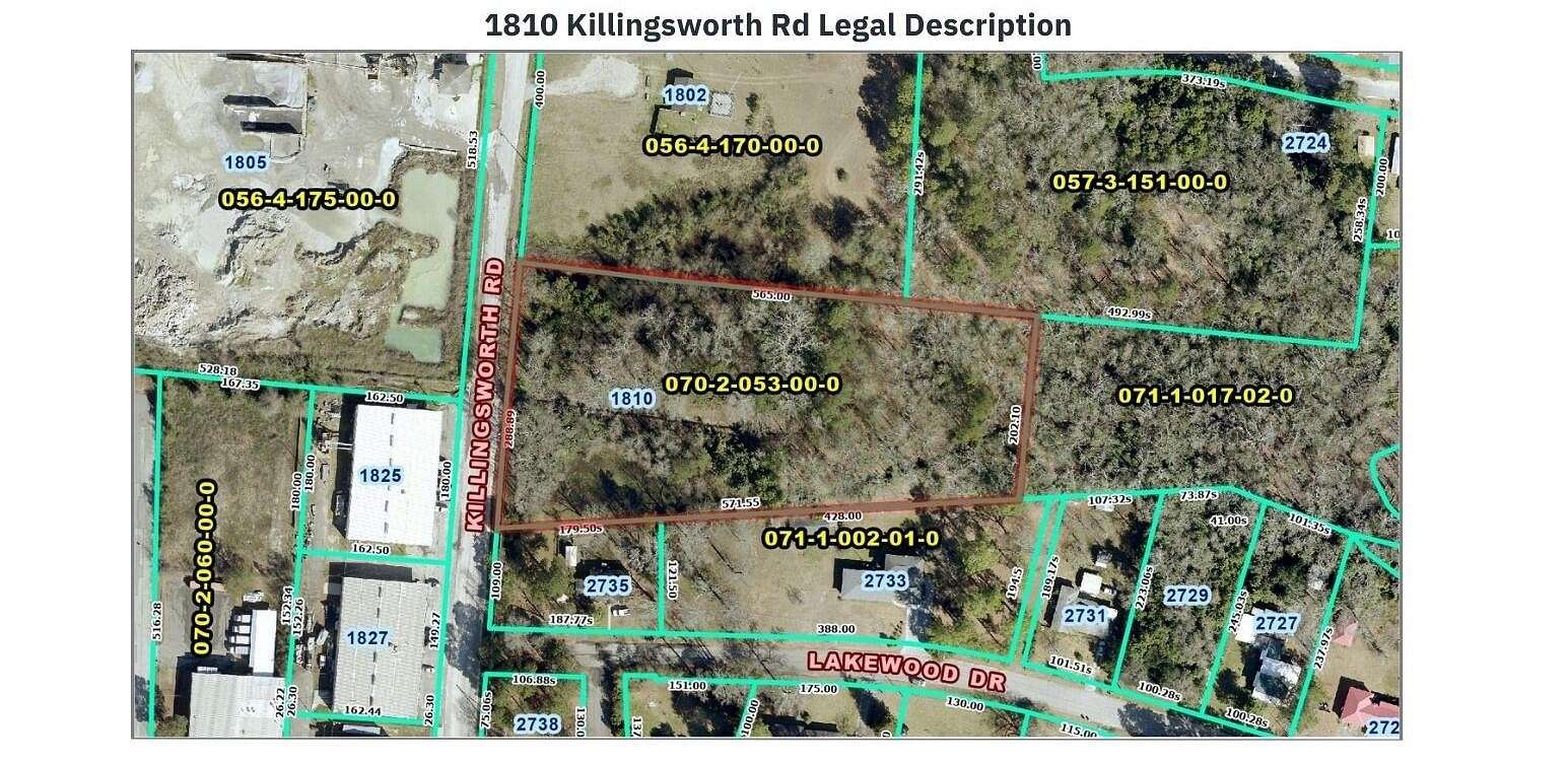 3.2 Acres of Residential Land for Sale in Augusta, Georgia