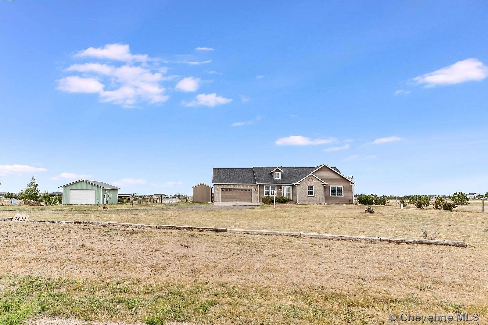 5 Acres of Land with Home for Sale in Cheyenne, Wyoming