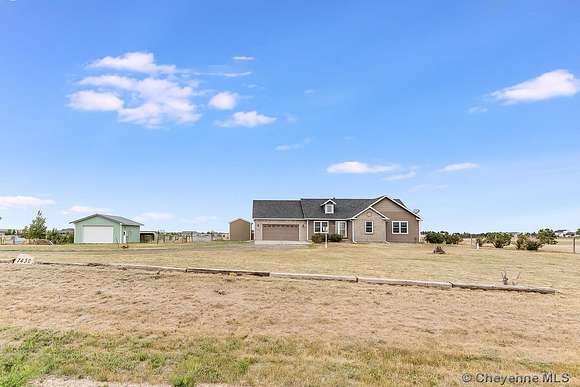 5 Acres of Land with Home for Sale in Cheyenne, Wyoming