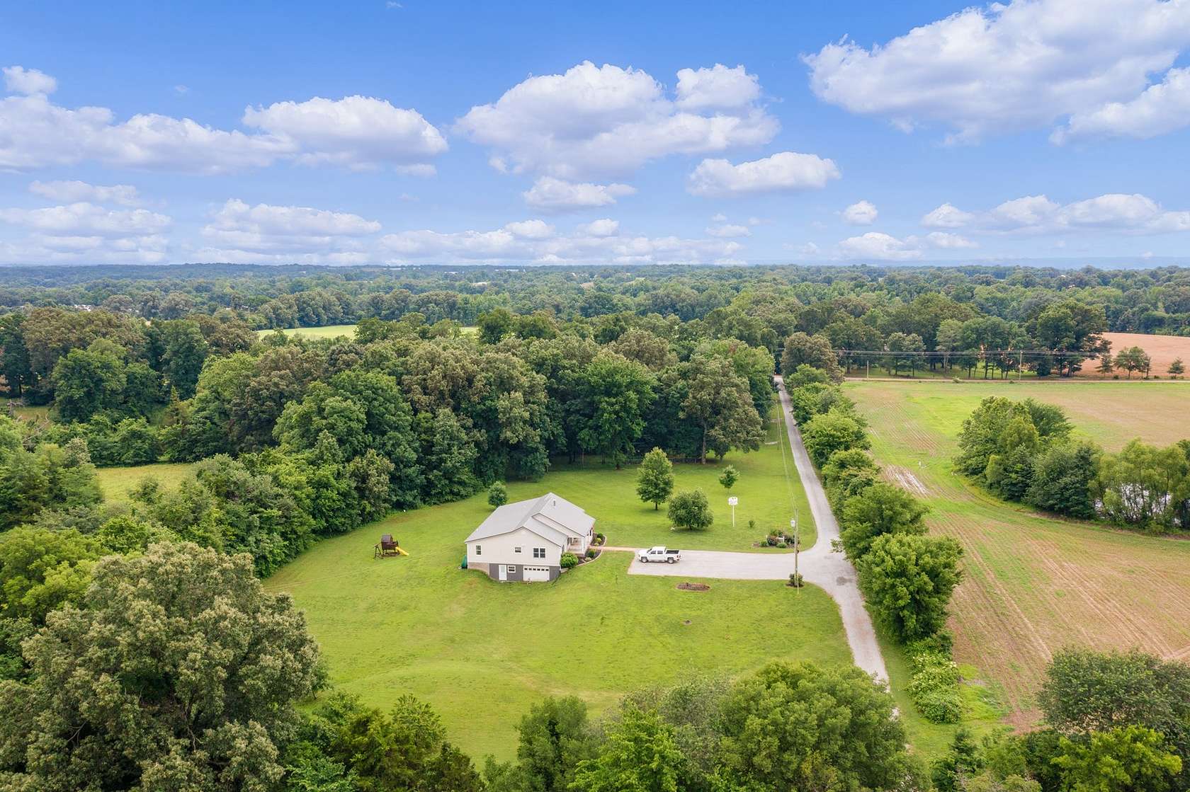7.3 Acres of Land with Home for Sale in Rutherford, Tennessee