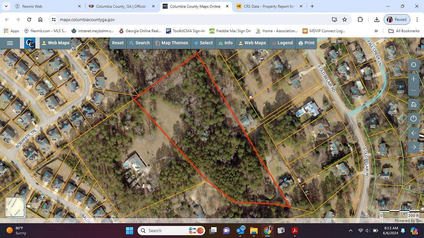 5.7 Acres of Residential Land for Sale in Grovetown, Georgia