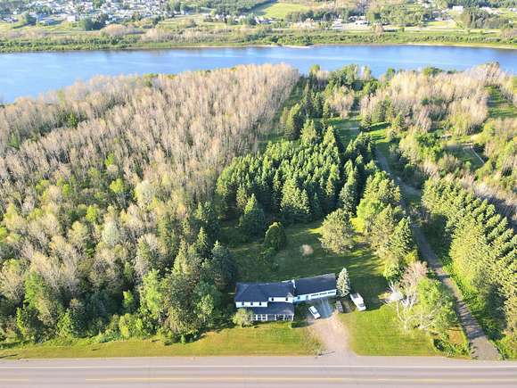 18.7 Acres of Land with Home for Sale in Van Buren, Maine