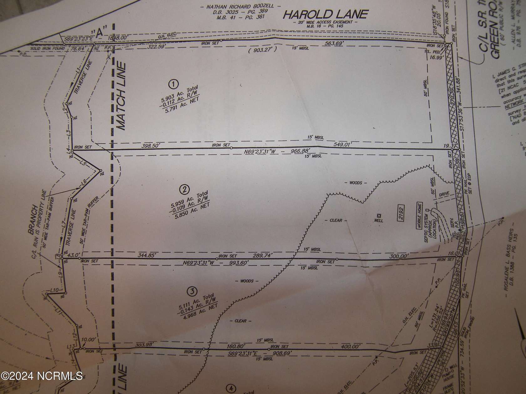 5.8 Acres of Land for Sale in Spring Hope, North Carolina