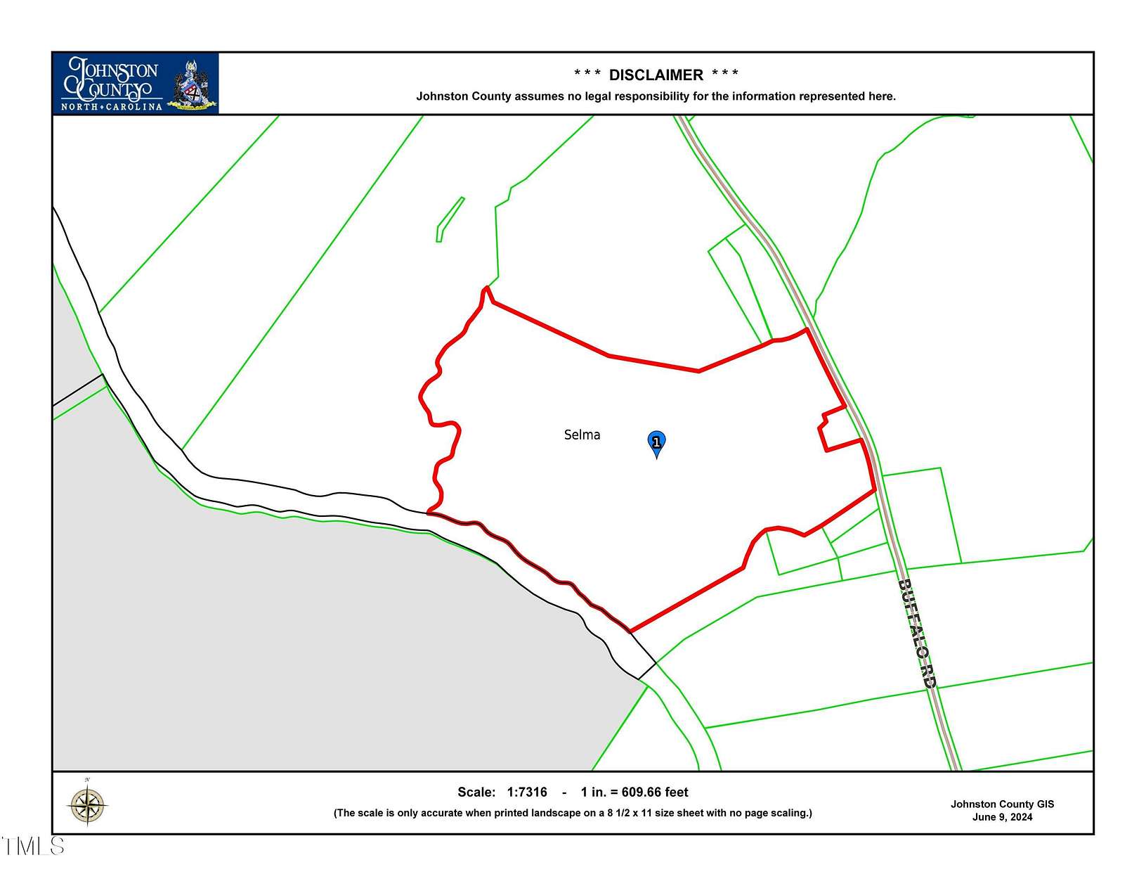 68.5 Acres of Recreational Land for Sale in Selma, North Carolina