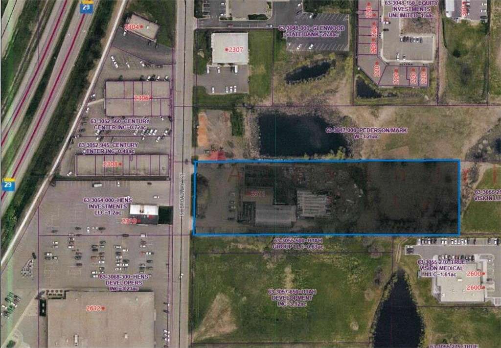 3.6 Acres of Commercial Land for Sale in Alexandria, Minnesota