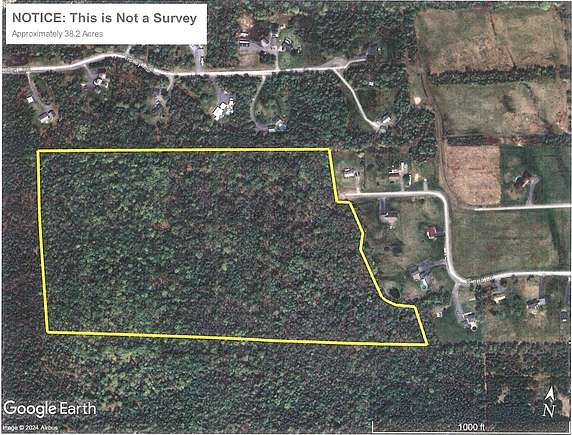 38.2 Acres of Land for Sale in Madison, Maine