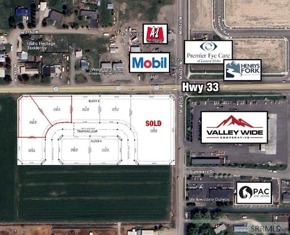 0.5 Acres of Commercial Land for Sale in Rexburg, Idaho