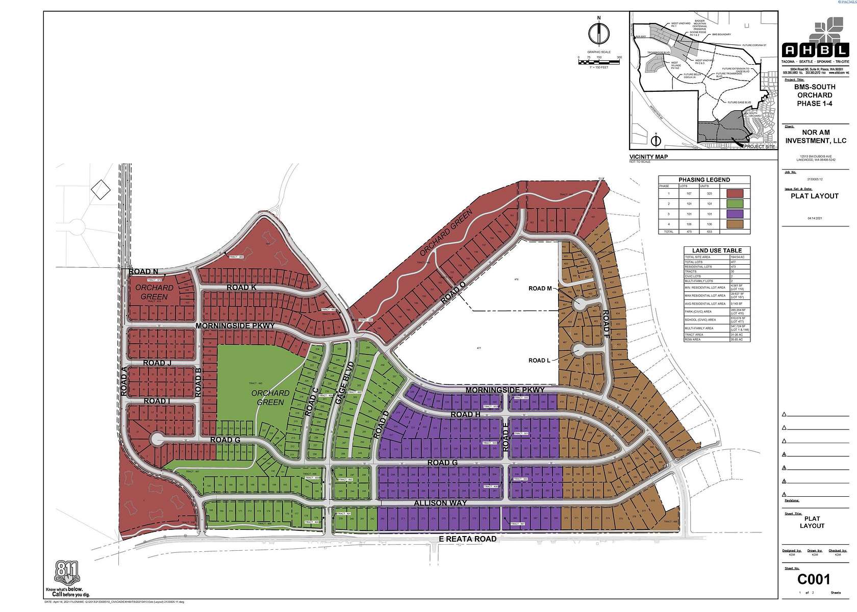 0.13 Acres of Residential Land for Sale in Richland, Washington