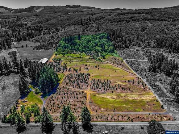 21.11 Acres of Agricultural Land for Sale in Lyons, Oregon