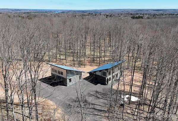 13.3 Acres of Land with Home for Sale in Atlantic Mine, Michigan