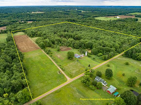 55 Acres of Recreational Land for Sale in Guys Mills, Pennsylvania