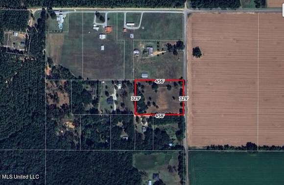 3.73 Acres of Land for Sale in Lucedale, Mississippi
